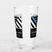 Verre Diplôme d'officier de police (Gauche)