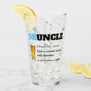 Verre Dire drôle - Oncle fou de Drunny