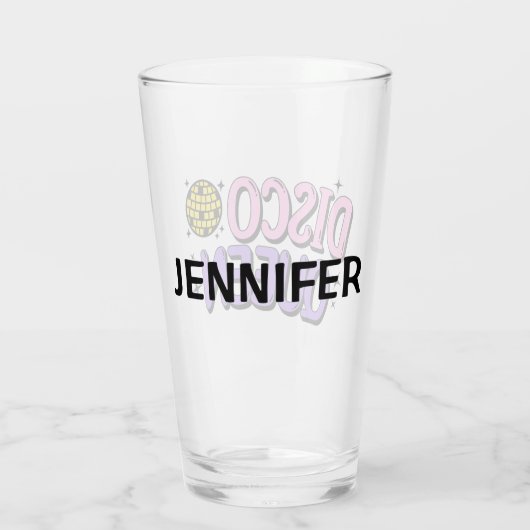 Verre Disco queen (Dos)