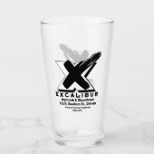 Verre Discothèque Excalibur (1989-2012) (Devant)