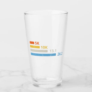 Verre Distances de course I - 5K 10K 13,1 26,2 Marathoni