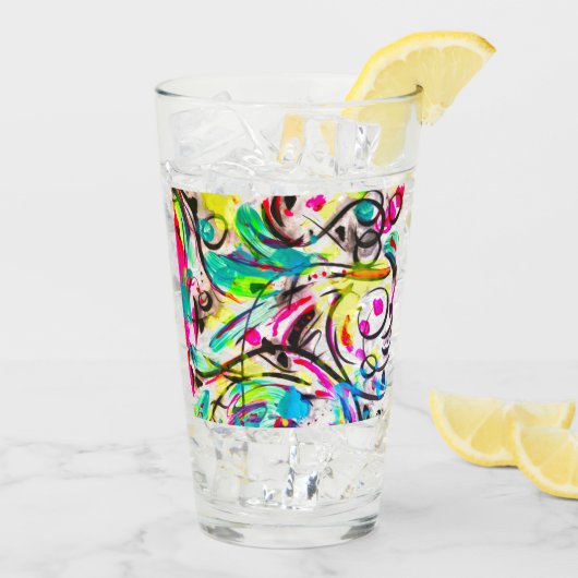 Verre Distraction 3 (Dos glace)