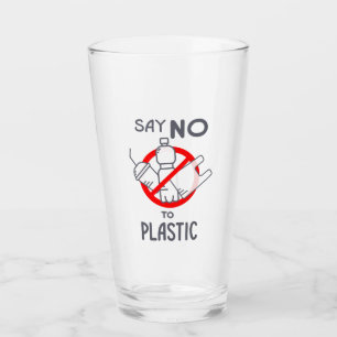 Verre Dites Non Au Plastique