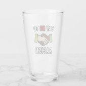 Verre Dites Non Au Racisme (Dos)