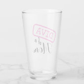 Verre "Diva of a Mom" (Dos)