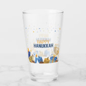 Verre Divertissement Hanukkah joyeux (Dos)