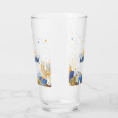 Verre Divertissement Hanukkah joyeux (Gauche)