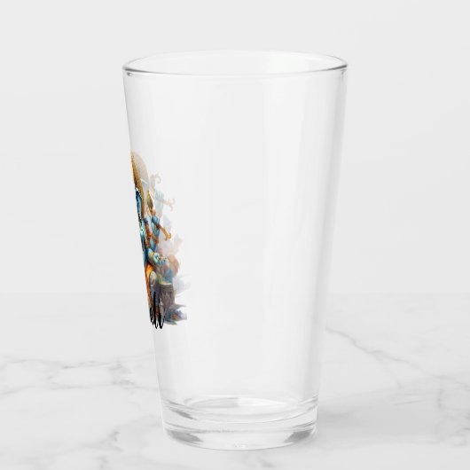 Verre Diwali Ganesh (Gauche)