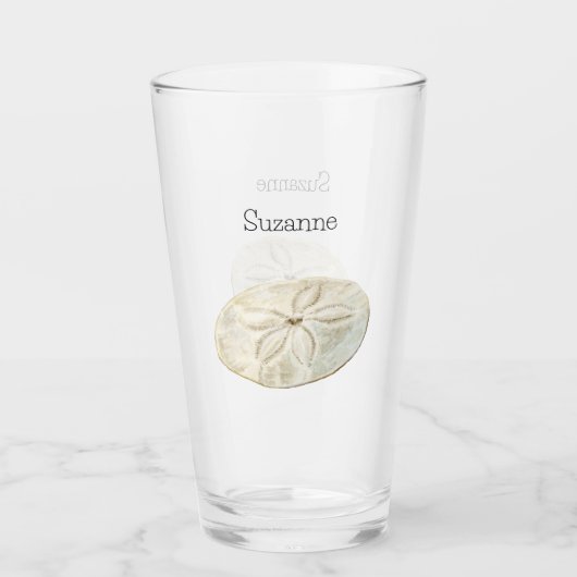 Verre Dollar du sable (Devant)