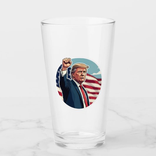 Verre Donald Trump 2024 (Devant)