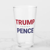 Verre Donald Trump et Mike Pence (élection américaine de (Devant)
