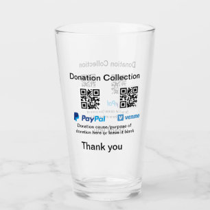 Verre Donation Collection conseil pot ajouter votre q r