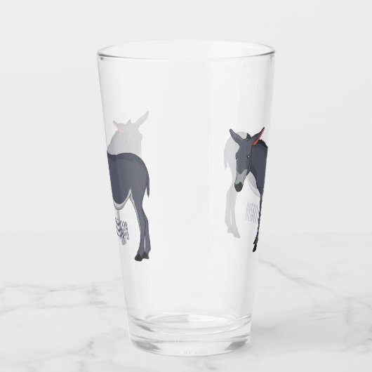 Verre Donkey cartoon (Droite)