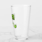 Verre Donnez Une Chance Aux Pois (Gauche)