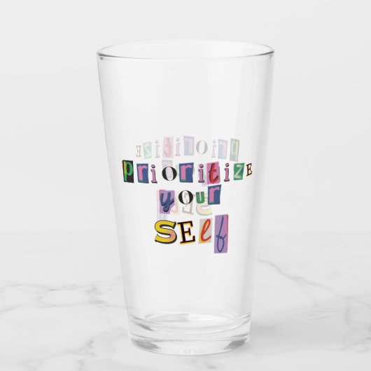 Verre Donnez-vous la priorité (Devant)
