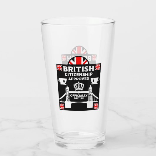 Verre Dons de citoyenneté britannique (Dos)