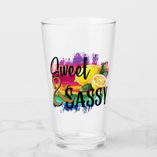 Verre Douce & Sassy (Devant)