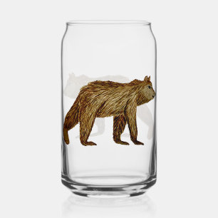 Verre d'ours grizzly