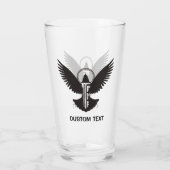 Verre Dove avec clé (Dos)