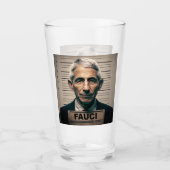 Verre Dr. Fauci Mugshot (Devant)
