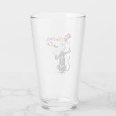Verre Dr. Seuss | Chat Chapeauté Halloween (Dos)