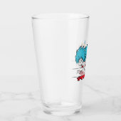 Verre Dr. Seuss | Chose Un Chose Deux Nom de l'enseignan (Droite)