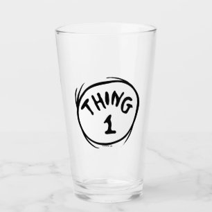 Verre Dr Seuss   Chose Une Chose Deux - Chose Une