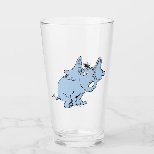 Verre Dr. Seuss | Horton Côté Regard (Devant)