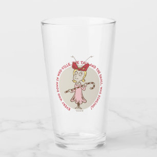Verre Dr Seuss Le Grinch Cindy Lou Who