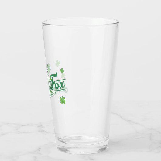 Verre Dr Seuss | Lucky Fox Dans Ses Chaussettes Irlandai (Gauche)