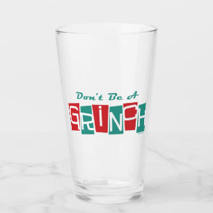 Verre Dr Seuss   Ne soyez pas un Grinch