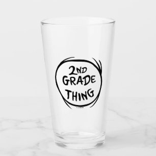 Verre Dr Seuss   Thing One Thing Two - 2nd Grade Thing