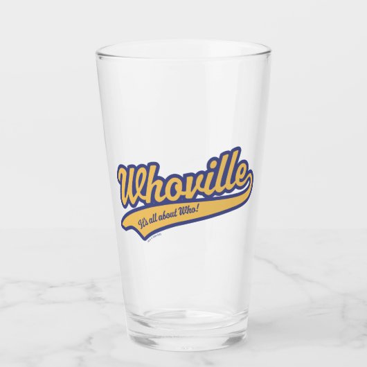 Verre Dr Seuss | Whoville - Tout est sur qui! (Devant)
