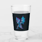 Verre Dragon à feu bleu Imaginaire (Dos)