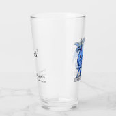 Verre Dragon Bleu : Sapphire de Pierre d’Anniversaire de (Droite)