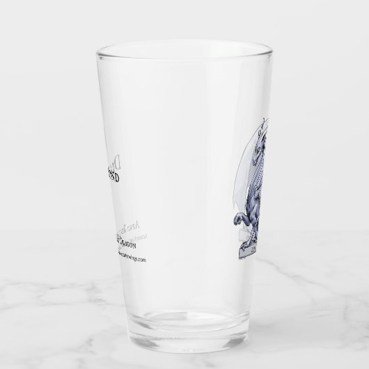 Verre Dragon d'argent : avril Diamant de pierre de naiss (Droite)