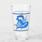 Verre Dragon d'eau (Dos)