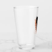 Verre Dragon en flammes derrière l'épée (Droite)