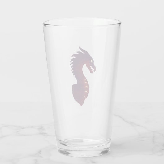 Verre Dragon médiéval (Dos)
