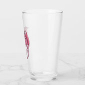 Verre Dragon rose du printemps Nature Imaginaire Art (Gauche)