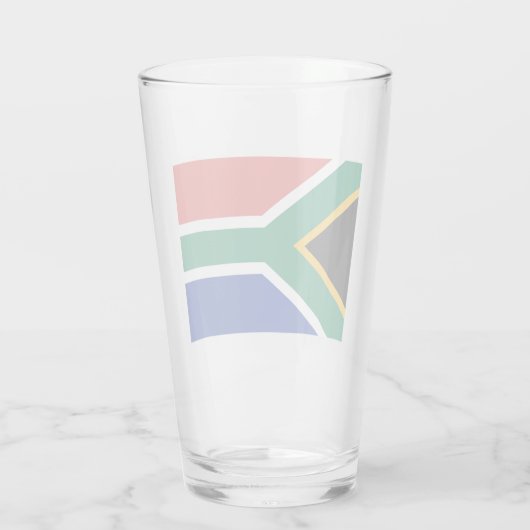 Verre Drapeau Afrique du Sud (Dos)