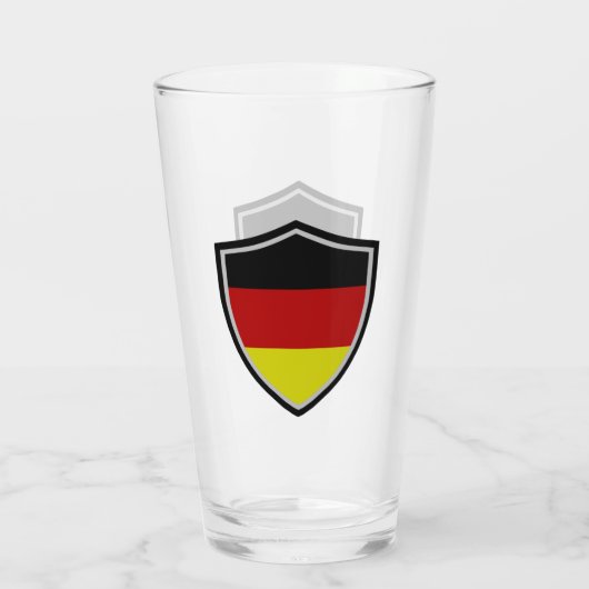 Verre Drapeau allemand (Dos)