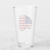 Verre Drapeau américain (Dos)