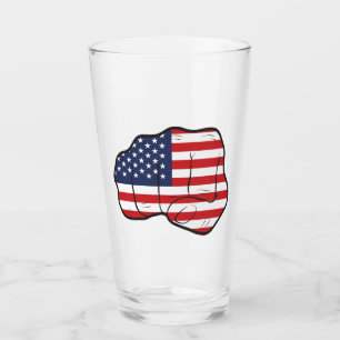Verre Drapeau américain