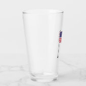Verre Drapeau américain (Droite)