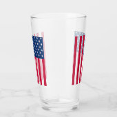 Verre Drapeau Américain (Droite)