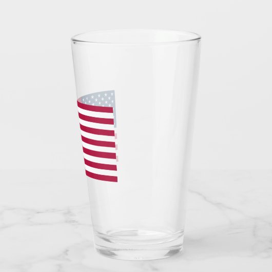 Verre Drapeau américain (Gauche)