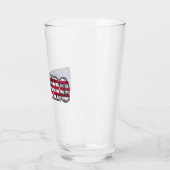 Verre Drapeau américain du VTT Enduro (Gauche)