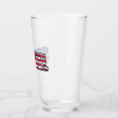 Verre Drapeau américain Gravel Cycling (Gauche)