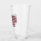 Verre Drapeau américain Standup Paddle SUP (Gauche)